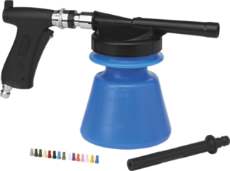 Kvoðubyssa m brúsa 2L Lágþrýstingur