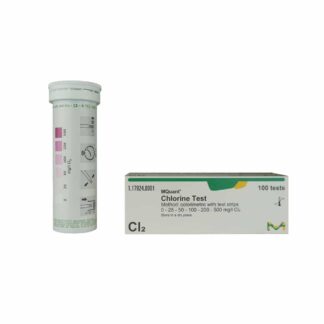 Test strip chloor 25 - 500 mg/l