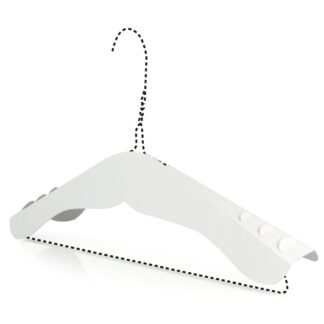 Axlaspjöld 500 stk hvít